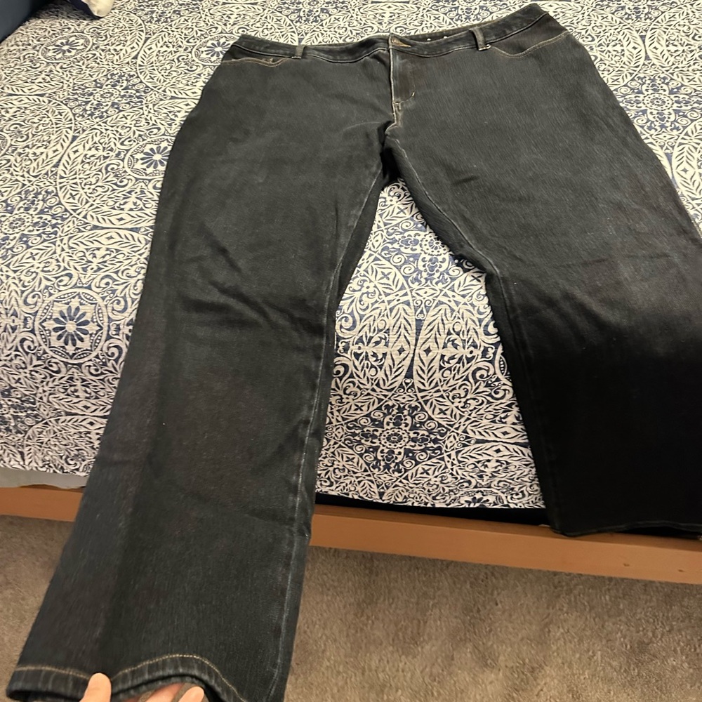 Coldwater Creek size 20 jeans with stretch
20” at waist 32 “ inseam